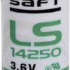 Bateria 1/2 AA Saft LS14250, 3.6 V, 1200 mAh, litowe, 1 szt.