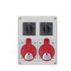 Rozdzielnica R-Box 240 2X32a/5P 2X Wył. 0/1 Ip44 B.1606W