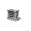 Przekaźnik miniaturowy 4P 12A 110V DC, przycisk testujący, mechaniczny wskaźnik zadziałania 56.34.9.110.0040