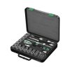 Wera 05003647001 8100SC/4 38-Piece Zyklop Imperial Ratchet Set, 1/2in Drive