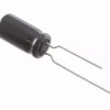 Kondensator 150μF 50V dc Radialny, Otwór przelotowy Panasonic roztaw: 3.5mm 8 (Dia.) x 15mm