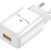 PRESTICO F7 1XUSB 2.4A WHITE