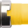 4 mm socket, screw connection, mounting Ø 12.2 mm, CAT III, yellow, SAB 6922 AU / GE