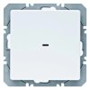 KNX RF przycisk radiowy 1-krotny płaski quicklink biały Berker Q.1/Q.3 85655229