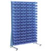 Topstore MSS1.5 Louvred Panel Spacemaster TC Bin Kits - Inc 120 x TC2 Blue Bins