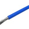 FEP-switching strand, highly flexible, 1.5 mm², 392 x 0.07 mm, blue, outer Ø 2.5 mm, BYB-5-94F917