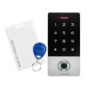 Zamek szyfrowy dotykowy z czytnikiem kart i breloków zbliżeniowych oraz czytnikiem linii papilarnych, IP68, 1 przekaźn,OR-ZS-822