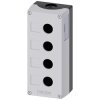 Siemens 3SU1804-0AA00-0AB1 SIRIUS ACT housing 4 slots grey plastic