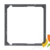 BERKER B.KWADRAT Pierścień oddzielający do płytki czołowej antracyt mat 11091606 HAGER