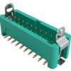 Listwa stykowa PCB 6-pinowe Gecko raster: 1.25 mm Kąt prosty 2-rzędowe HARWIN Powierzchnia 250 V W osłonie