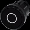 3SU1000-0AB10-0AD0 SIRIUS ACT pushbutton, Ø 22 mm black 