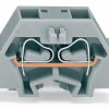 4-wire terminal, cage clamp, 0.08-1.5 mm², 1 pole, 18 A, 6 kV, light gray, 260-333