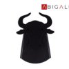 Abigali Lampa Ścienna Led Byk Bull Czarna, Abigali-Bull-B