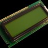 Graphic display, 122 x 32 character, STN yellow/green, viewing area: 60.5 x 18.5 mm, DEM 122032A1 SYH-LY