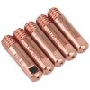 Sealey MIG957 Contact Tip 0.8mm Tb14/15 Pack of 5