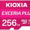 Kioxia EXCERIA PLUS microSDXC 256 GB A1 Application Performance Class, UHS-I, v30 Video Speed Class standard wydajności