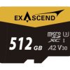 Karta Micro SD MicroSDXC, 512 GB, Exascend Catalyst
