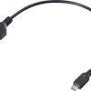 Renkforce USB 2.0 adapter [1x złącze męskie Micro-B USB 2.0 - 1x przyłącze zaciskowe] RF-6443956 30 cm płaszcz z PVC