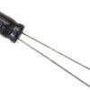 Kondensator 1μF 16V dc Radialny, Otwór przelotowy RS PRO roztaw: 2mm 5 (Dia.) x 11mm