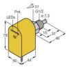 Turck 6870096 Czujnik zanurzeniowy FCS-G1/2A4P-VRX/24VDC, 19.2 - 28.8 V/DC, 1 szt.