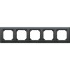 Ramka pięciokrotna, Merten, M-Plan, antracytowy
