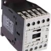 Stycznik 24 V dc Eaton styki: 4 4 A 3NO + 1NC Szyna DIN Śruba 276379 DILA-31(24VDC)