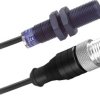 Czujnik zbliżeniowy M12 Indukcyjny 4 mm Telemecanique Sensors Niewpuszczany 24 → 240 V ac/dc długość 52mm