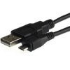 Kabel USB 2.0 A / micro-B (wtyk / wtyk) czarny 1,5-1,8m
