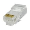 Wtyk telefoniczny 8p8c RJ45 Kat.6 na drut