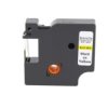 Taśma D1 40918 Do Drukarki Dymo 9Mm 7M Żółta Taśma Czarny Nadruk