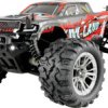 Amewi M-Land czerwony Szczotkowy 1:16 Samochód RC dla początkujących Elektryczny Monstertruck Napęd na wszystkie koła Rt