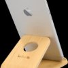 34561.24 Universal Mobile Phone and Tablet Holder, Light Brown Bamboo