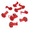 Zestaw szybkozłączek 10szt RED 0,5-1,5mm RED do przewodów samochodowych