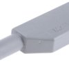 Adapter z wtykiem bananowym Męski Połączenie lutowane typ Wtyk bananowy Szary 32A Staubli rozmiar 4 mm