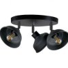 Spot nowoczesny 3x E27 FAUN BLACK
