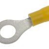 Końcówka; M8; 4÷6mm2; oczkowa; izolowany; KOIM8Y; żółty; proste; na przewód; cynowane; zaciskany