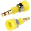 TruConnect 170590 2mm Insulated Test Socket Gold Plated Yellow