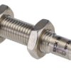 Czujnik zbliżeniowy M8 Indukcyjny 4 mm SICK Niewpuszczany 10 → 30 V prądu stałego długość 46mm Gwintowany