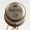 MM3003 silicon NPN transistor - Motorola