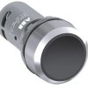 Przycisk bistabilny 22mm wklęsły 1R czarny CP2-30B-01 1SFA619101R3046 /10szt./