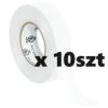 Taśma Izolacyjna Biała 25M 10-Pak /Opak = 10Szt/