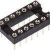 Podstawka DIL 2.54mm Pitch 7.62mm Row Spacing 14-pinowe, Przewlekany Toczony Pin, 5A Winslow