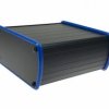 Obudowa AL-105 aluminiowa (ramka niebieska) 110x120x50