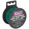 Sealey AC1704G Automotive Cable 17A 4mtr Green
