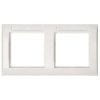 ELSO 264214 ELSO ramka 264214 2-krotna pozioma JOY czysta biel 1 szt.