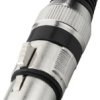 Monacor XLR-207J/SW Złącze żeńskie XLR