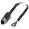 Przewód czujnik-siłownik ze złączem Złącze M12 liczba rdzeni 5 długość 10m Rodzaj A Męskie