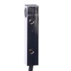 Czujnik indukcyjny 40x8x8mm zabudowany Sn: 1,5 10-30V DC PNP NO kabel 2m PVC IP67 mosiądz niklowany IB090100