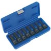 Sealey AK5604 Impact Spline Key Set 8pc 1/2"sq Drive