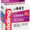 Edding atrament Zamiennik Canon PG-545 XL zamiennik Czarny EDD-441 18-441